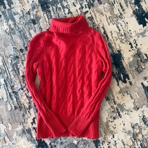 Bloomingdale’s read cashmere sweater turtleneck